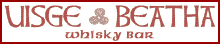 Uisge Beatha, whisky bar - Glasgow
