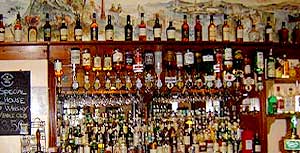 A selection of the bars Whiskies