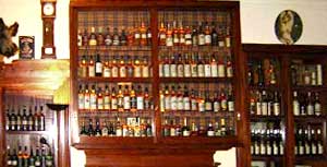 More Whiskies at the Hunting Lodge Hotel Bar