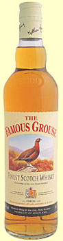 famous grouse bottle
