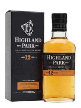 highland park whisky bottle