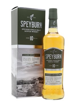 speyburn whisky bottle