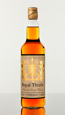 The Royal Thistle is Meadowside Blending’s finest premium Scotch whisky
