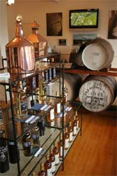 Whisky Shop interior