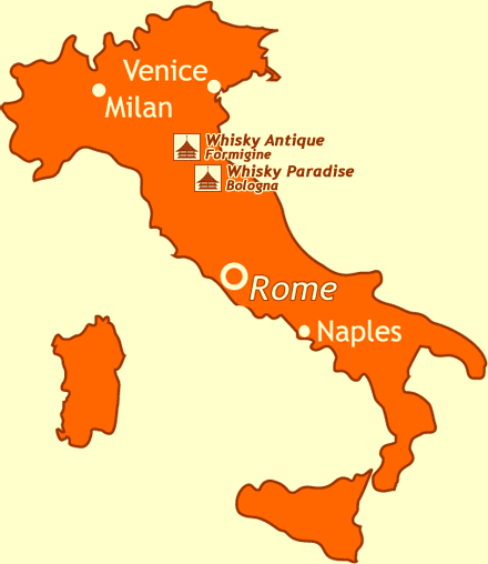 Whisky Retailers Italy