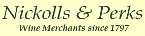 nickolls and perks wine merchants since 1797 logo