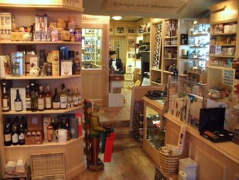 inside the shop