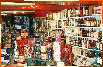inside shop
