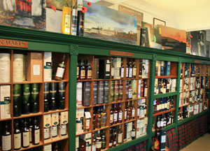 inside shop
