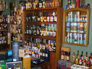 inside the shop
