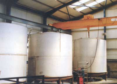 storage tanks