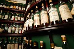 Craigellachie, whisky bottles