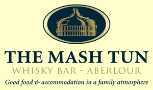 The Mash Tun Whsiky bar - Aberlour. Good food and accommodation in a family atmosphere logo