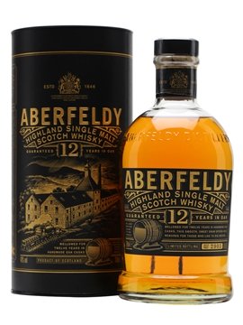 aberfeldy whisky bottle