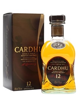 cardhu whisky bottle