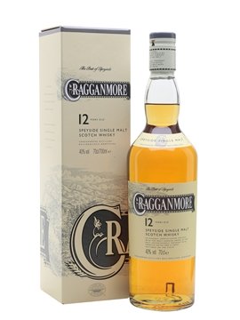 cragganmore whisky bottle