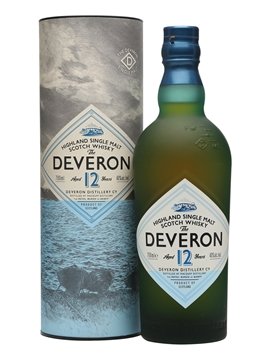 glen deveron whisky bottle