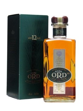 glen ord whisky bottle