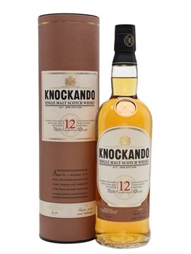 knockando whisky bottle