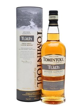 tomatin whisky bottle