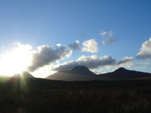 Jura's rugged landscape