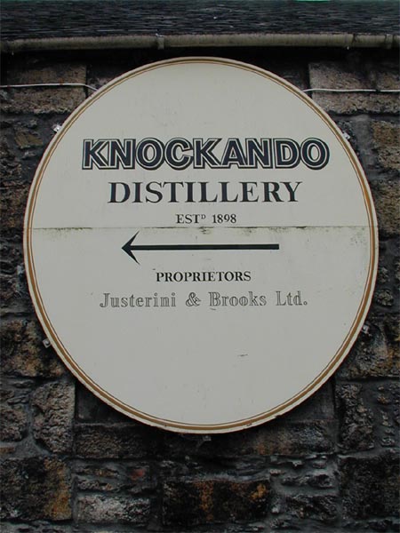 knockando distillery tour